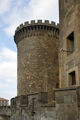Fototapeta na wymiar Castel Nuovo - Maschio Angioino - Naples,Italy