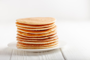 Big stack of pancakes