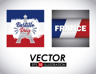 Bastille day design