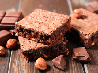 delicious chocolate brownie