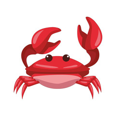 Crabster Sea animal vector illustration graphic design