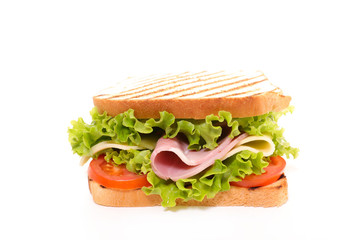 sandwich isolated on white background