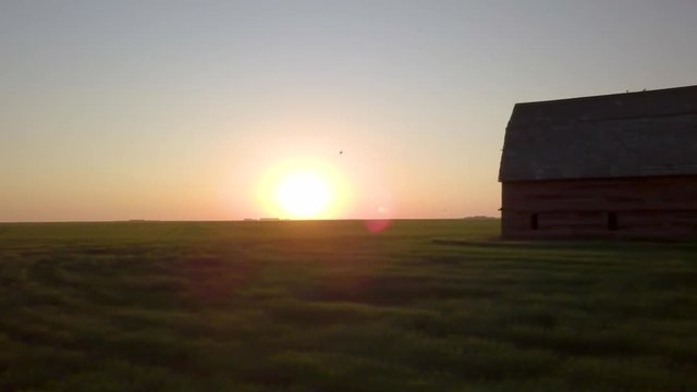 Old Farm Sunrise