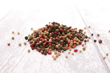 heap of different pepper