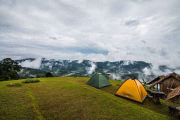 rainy season camping
