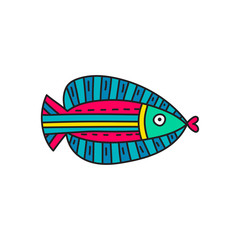 Doodle fish