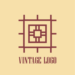 Fototapeta premium Art Deco Logo