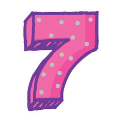 number icon image
