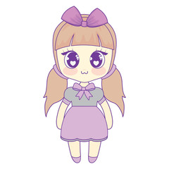 kawaii anime girl design