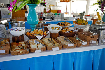 Breakfast at the hotel