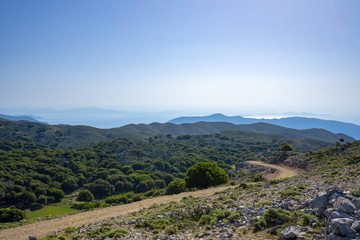 Fototapeta na wymiar Kefalonia Island Beaches and Landscapes all around of Greece