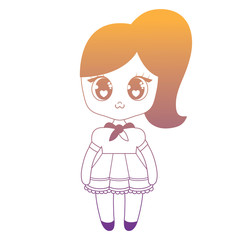 kawaii anime girl design