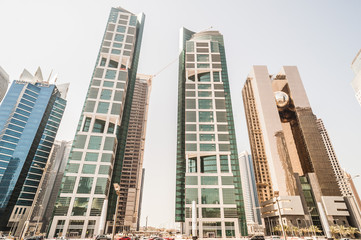 Fototapeta na wymiar Downtown Doha, Qatar