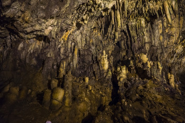Drogarati Caves in KEfalonia Island Greece exploring