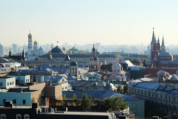 Fototapeta premium Panorama of Moscow, Russia
