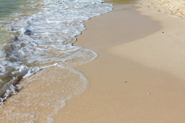Ocean wave on the beach