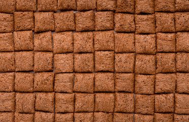 Cereal pillows like bar of chocolate