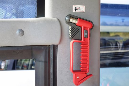  Hammer Glass Breaker On The Bus