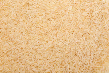 Parboiled rice as background