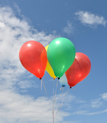Obraz na płótnie Canvas Colorful balloons.