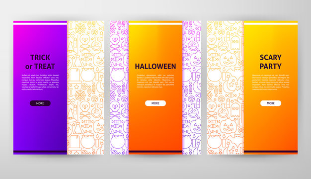 Halloween Brochure Web Design