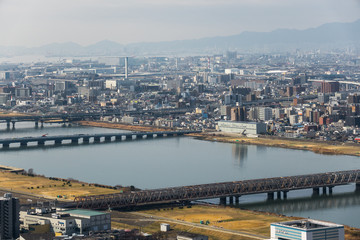 Fototapeta premium Osaka Cityscape