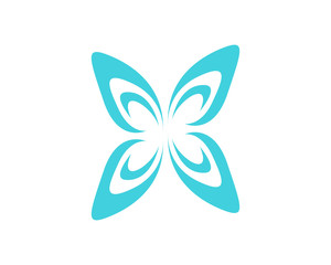 butterfly logo template
