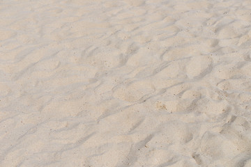 beach sand in daylight close-up