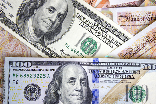 British Pounds And Us Dollars Stock Photo Royalty Free British Pounds And Us Dollars Stock Photo Royalty Free