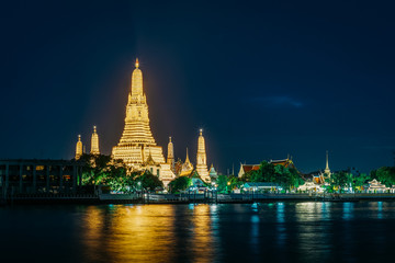 Wat Arun at Night, Bangkok
