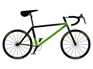 Fototapeta na wymiar Racing bicycle icon
