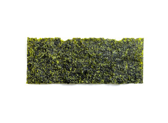Japanese food nori dry seaweed or edible seaweed © sangsiripech