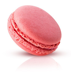Sweet raspberries macarons