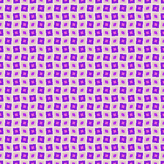 seamless pattern set. Modern stylish texture. Orange and brown squares.