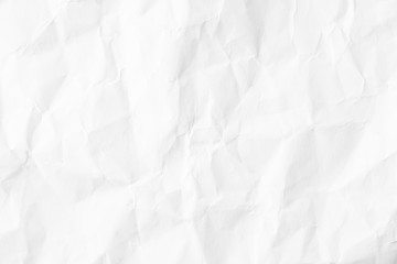 Abstract white paper texture for background.Crumpled paper texture background. copy space for add text or graphic design. 
