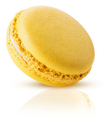 Sweet lemon macarons