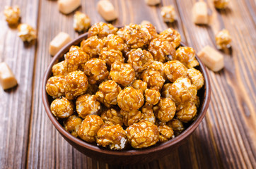 Sweet caramel popcorn