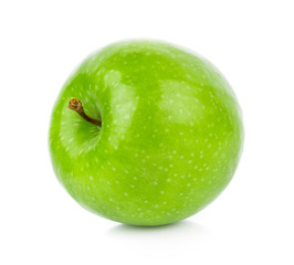 Green apples Isolated on a white background
