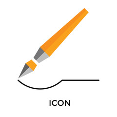 Vector icon vector sign and symbol isolated on white background, Vector logo concept