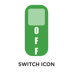 Switch icon vector sign and symbol isolated on white background, Switch logo concept