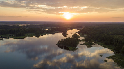 Sunset at the Baltic Sea, Finland