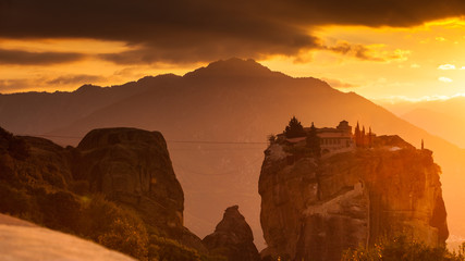 Monastery of the Holy Trinity i in Meteora, Greece