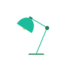 lamp desk  office vector icon icon for app and website, training symbols	