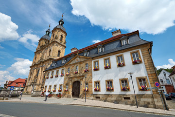 Fototapeta na wymiar Basilika Gößweinstein in der Fränkischen Schweiz