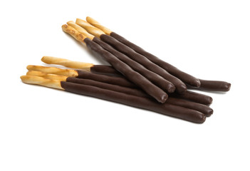 stick with chocolate glaze
