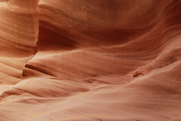 Sandstone canyon in Navajo reservation