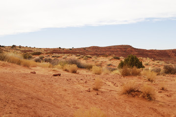 Monument Valley red desert landscape
