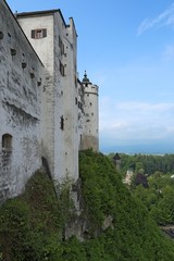 Salzburg Hohensalzburg Fortress outer view