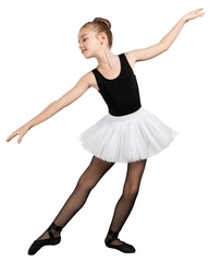 Young Ballet Dancer Performing