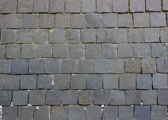 Cobble Stone,old masonry on the floor